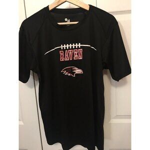 Badger Sport NFL Baltimore Ravens Shirt Sz S Black Polyester‎